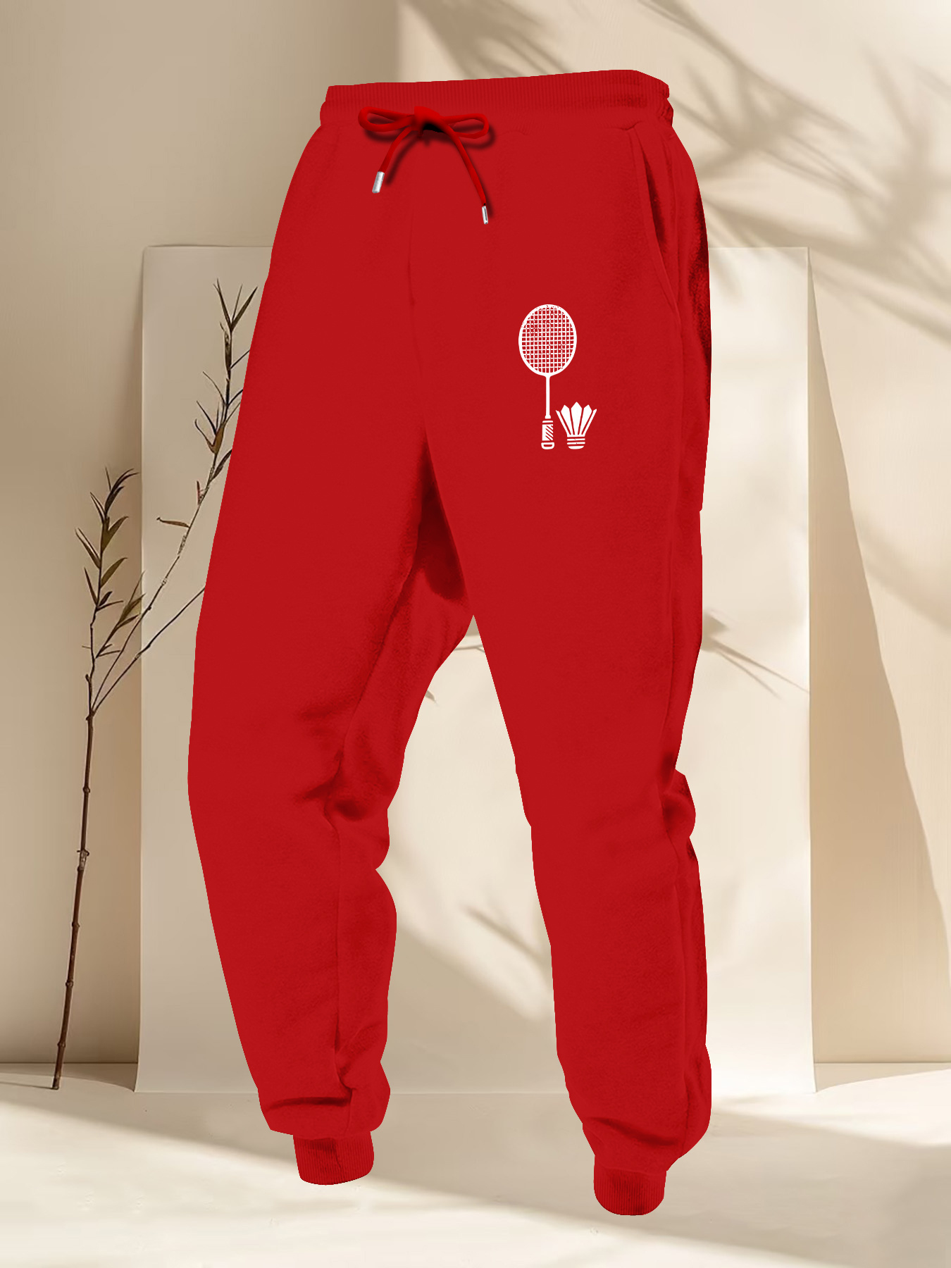 Sports Equipment Icon - Sprzęt do badmintona w stylu fitness,