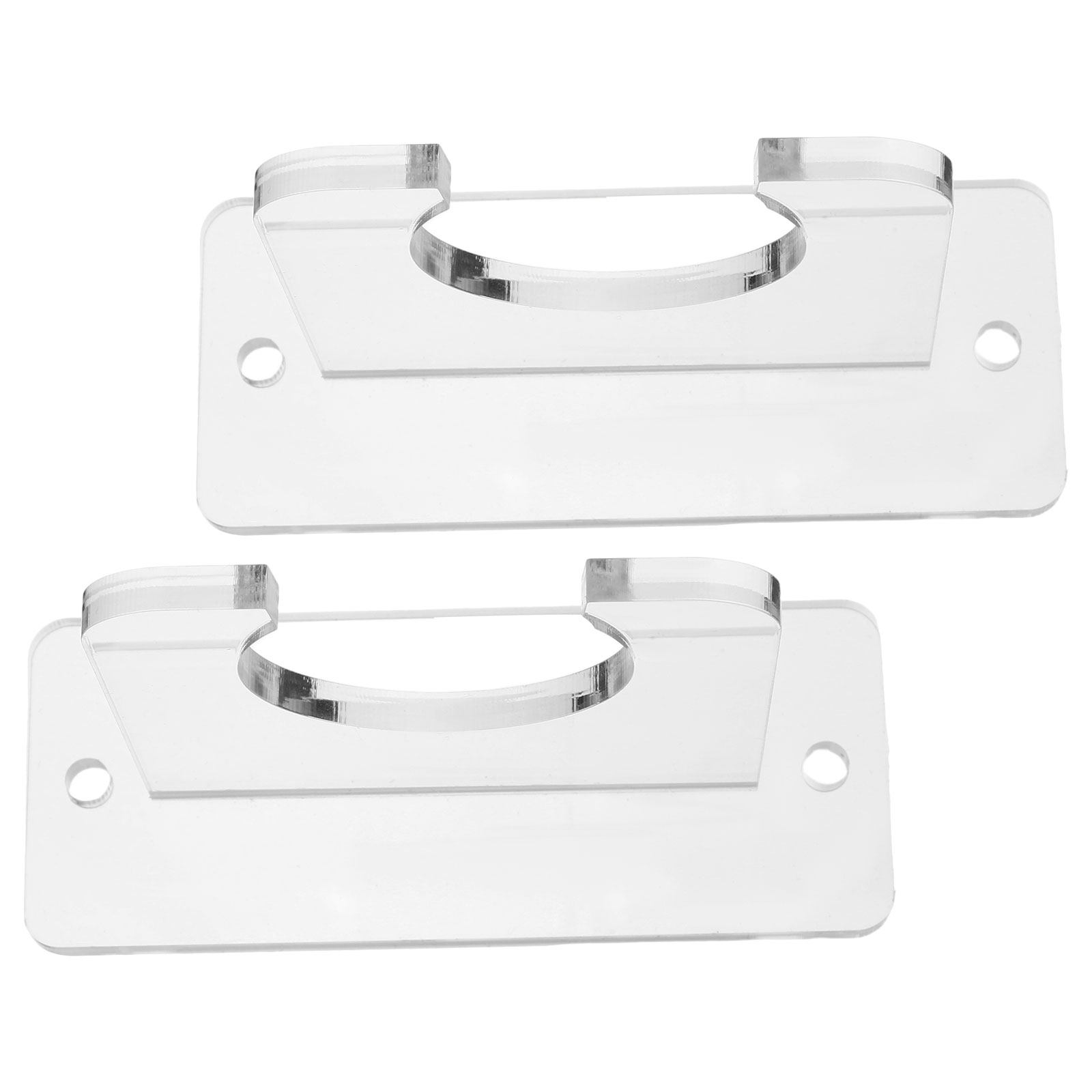 Sports Equipment Organizer Rack - 2 sztuki – przezroczysty, akrylowy uchwyt