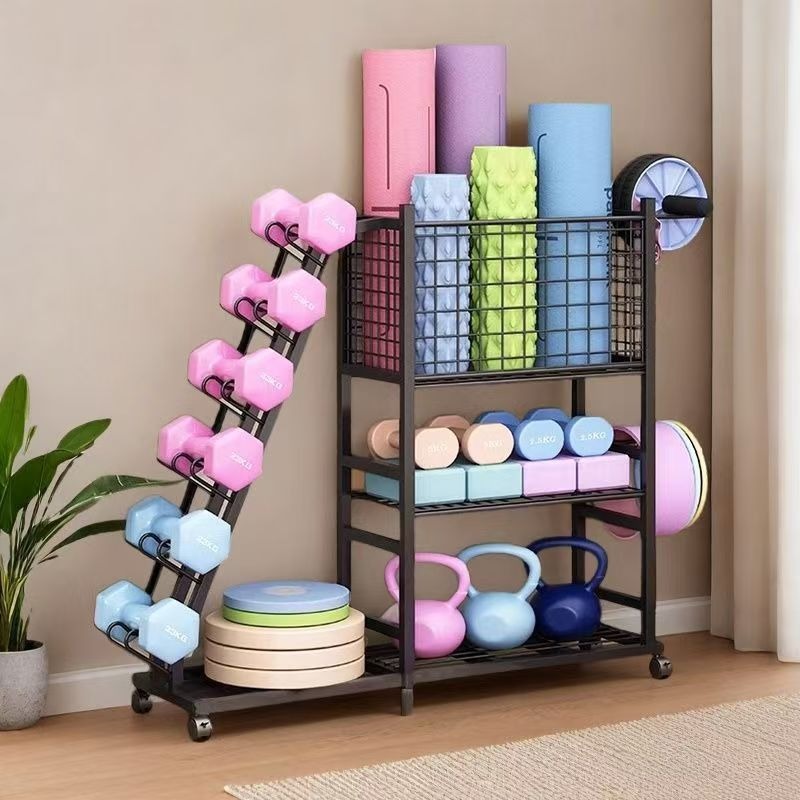 Przenośny, na kółkach, organiz – Sports Equipment Organizer Rack recenzja i cena
