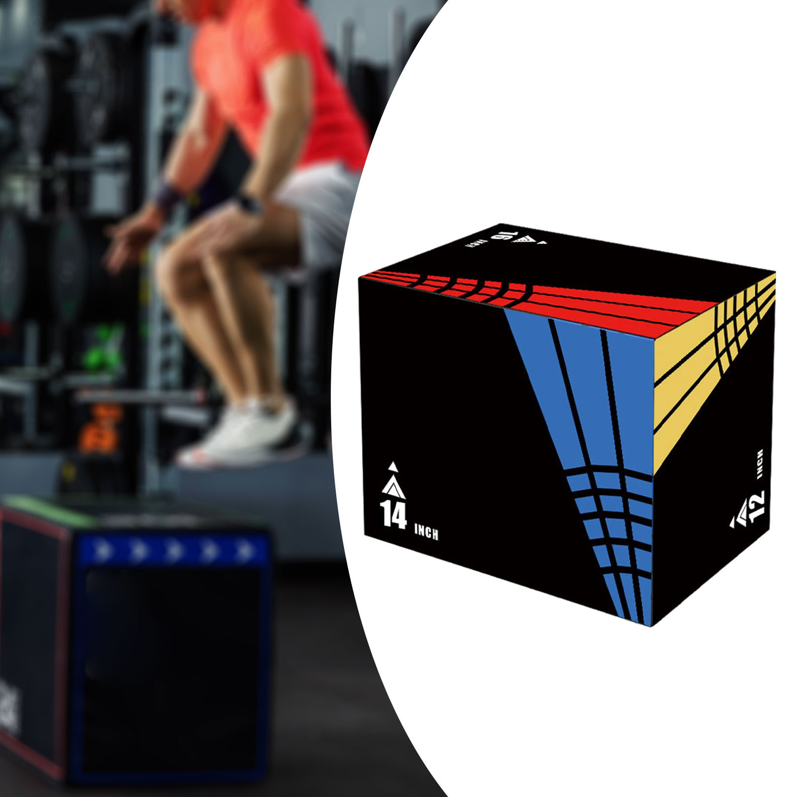 Pudełko do skakania 3 w 1, pud – Sports Equipment Meaning recenzja i cena