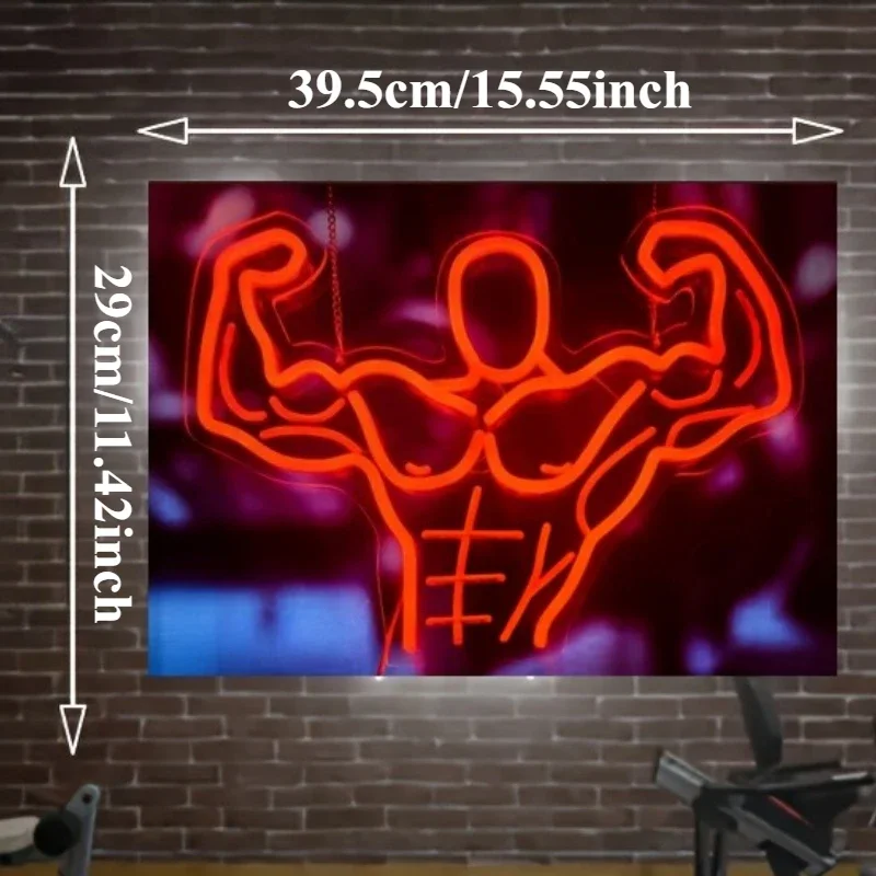 Neon LED „Wojownik Fitnessu” – – Sports Equipment Store recenzja i cena