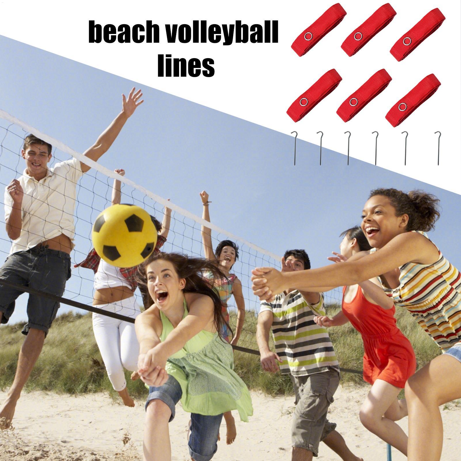 6x Przenośne linie do siatkówk – Sports Equipment Volleyball recenzja i cena