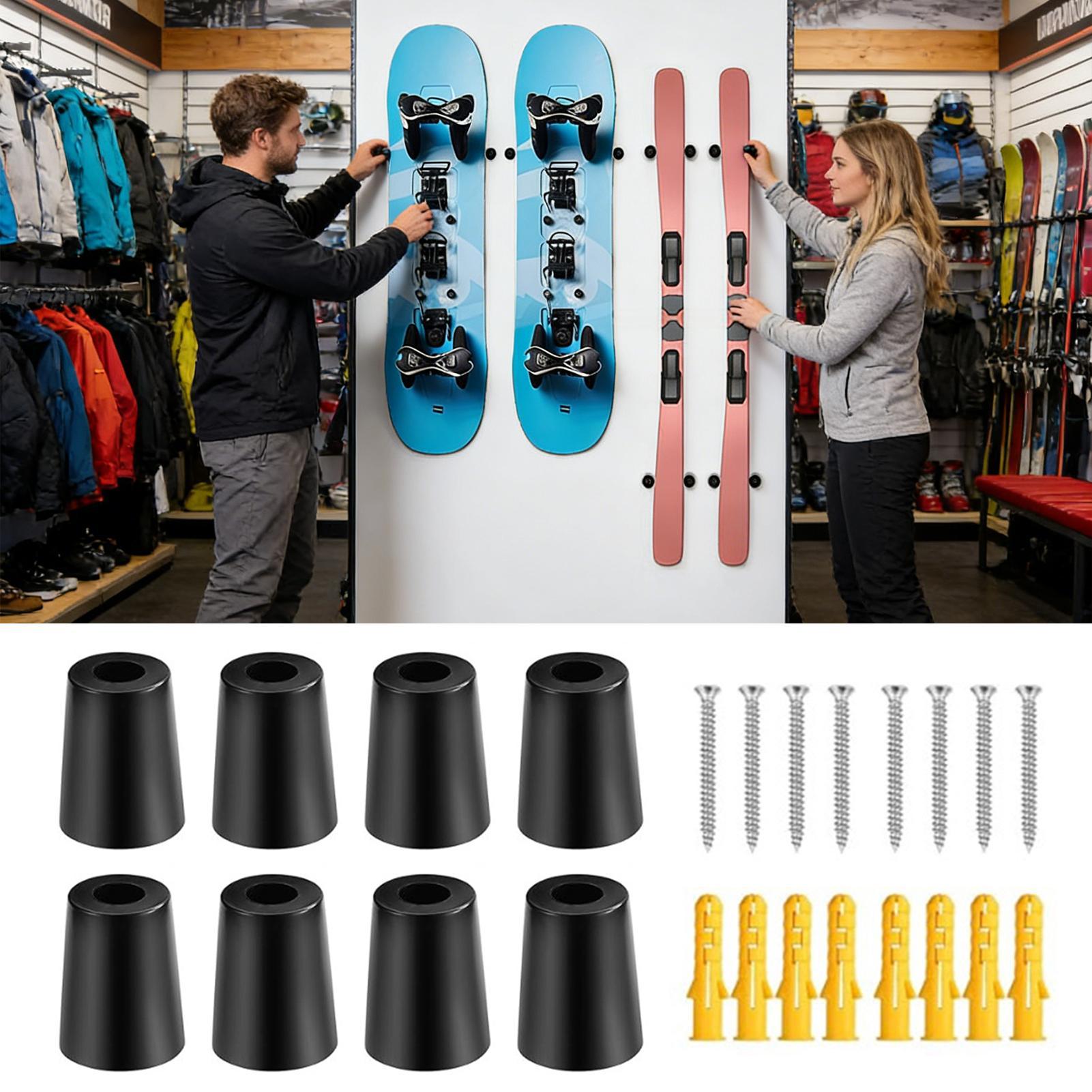 Uchwyt ścienny na narty, piono – Sports Equipment Store recenzja i cena