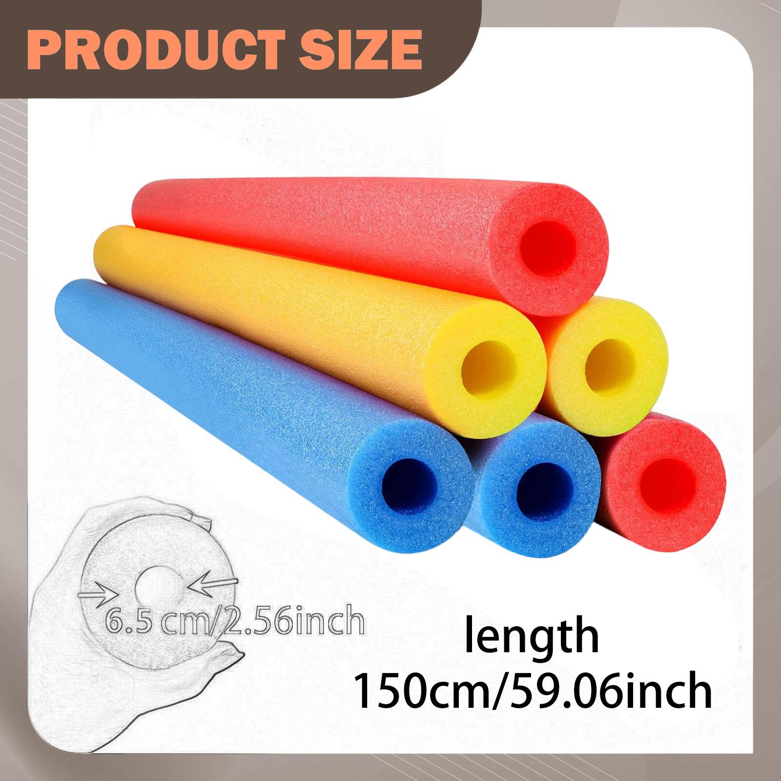 6x Pływające pałeczki do pływa – Foam Pool Noodle recenzja i cena